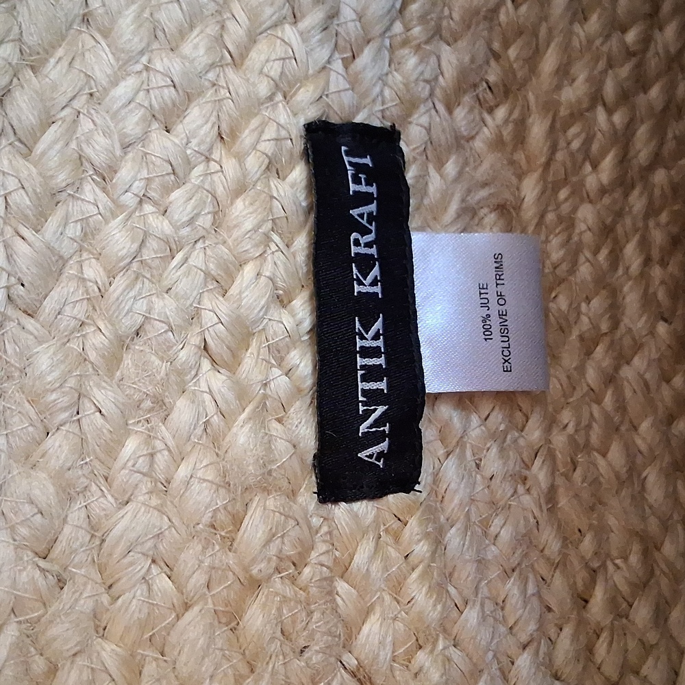 Antik Kraft   Tan and Green Tote Bag with Sturdy Design. NWT - Picture 6 of 6
